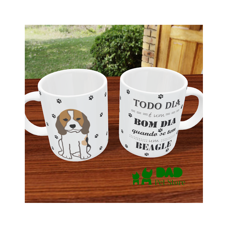 Caneca Personalizada Beagle