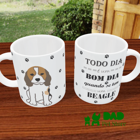 Caneca Personalizada Beagle